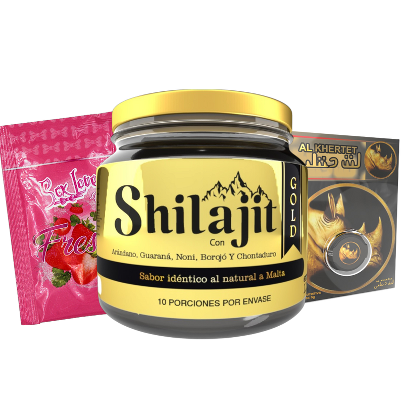 Combo Shilajit Gold Original Retardante
