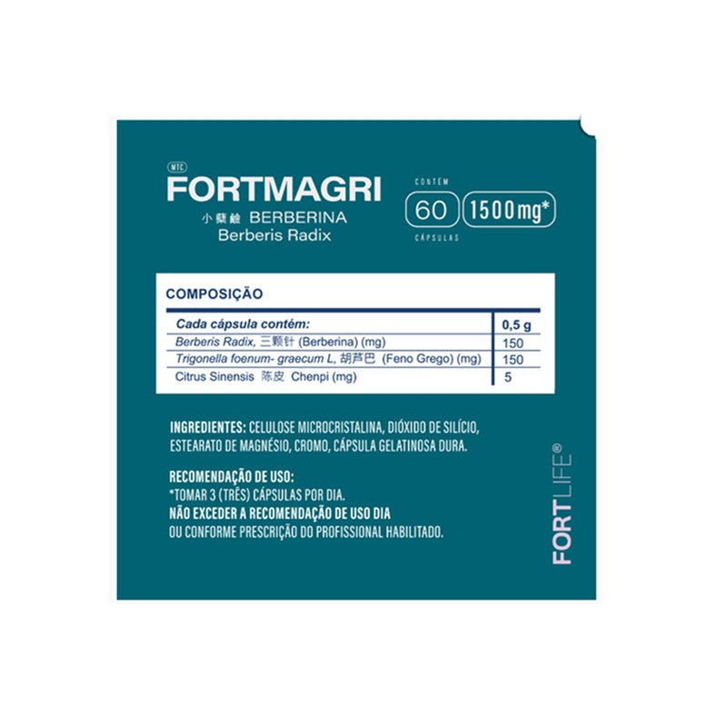 Fortmagri® Berberina 1500 mg